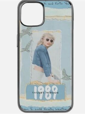 Taylor Swift Blue 1989 Album Art iPhone 15 Case. Official Merchandise. NWT